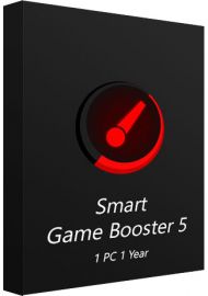 Smart Game Booster 5 - 1 PC- 1 Year